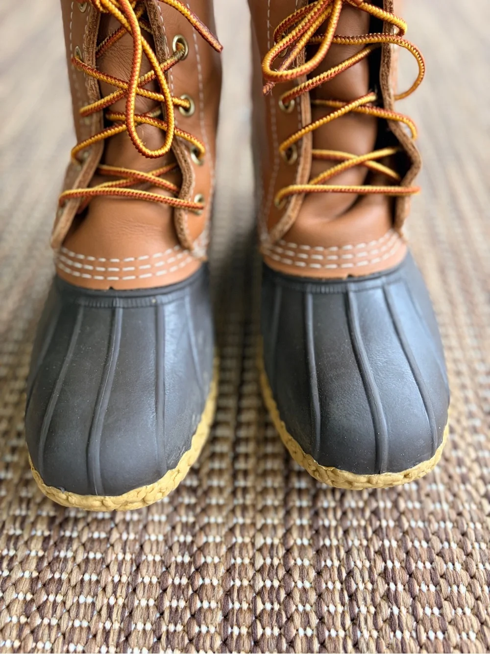 L.L. Bean “Bean Boots” Size 3 little kids Duck Boots waterproof boys girls